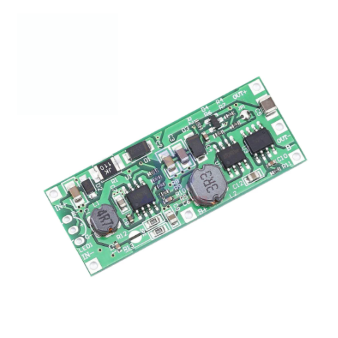 Miniups Dc 5V 1A a 12V para Baterías 18650 Cargador y Fuente